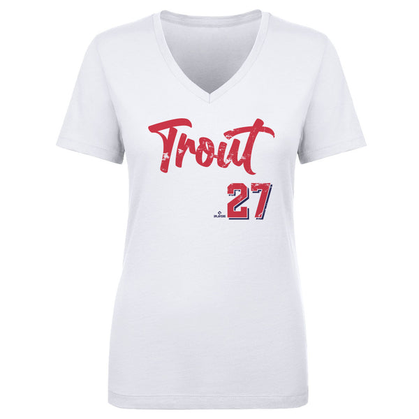  500 LEVEL Mike Trout Shirt (Cotton, Small, Heather