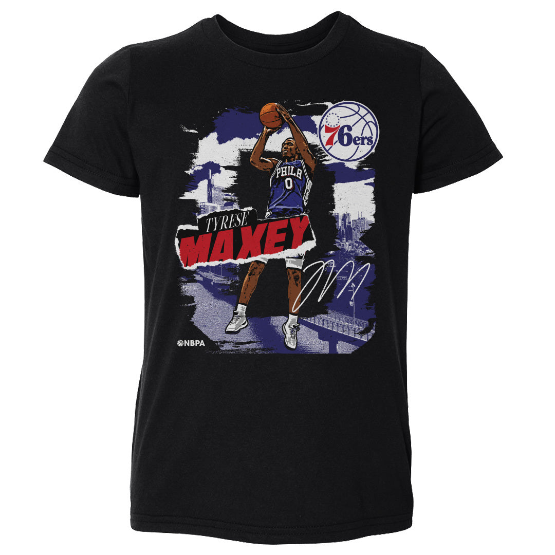 Tyrese Maxey Kids Toddler T-Shirt | 500 LEVEL