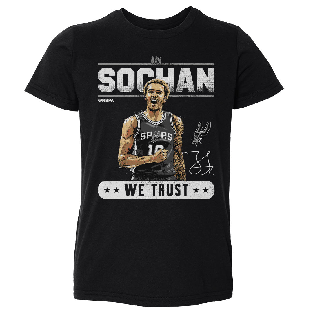 Jeremy Sochan Kids Toddler T-Shirt | 500 LEVEL