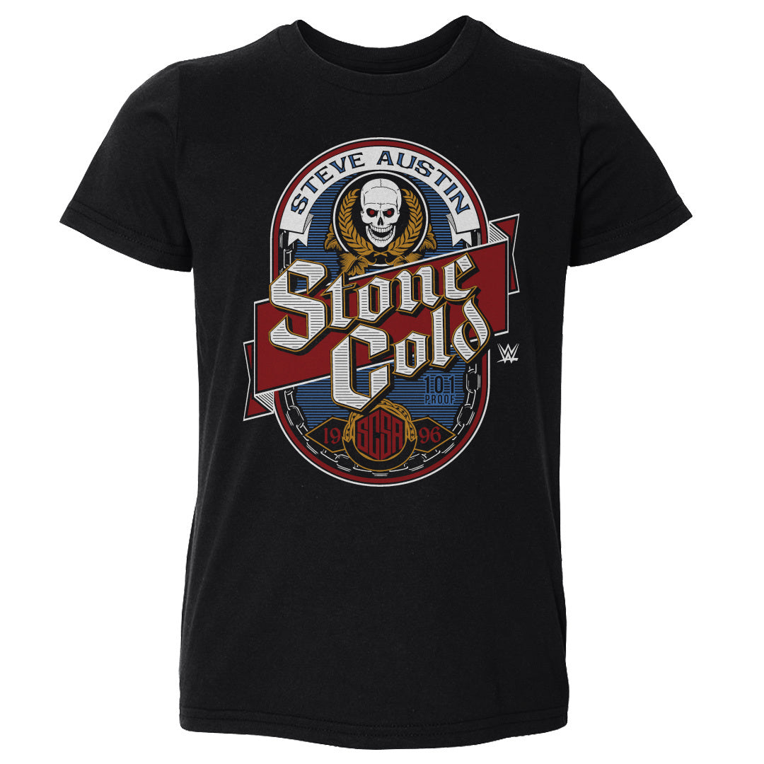 Stone Cold Steve Austin Kids Toddler T-Shirt | 500 LEVEL