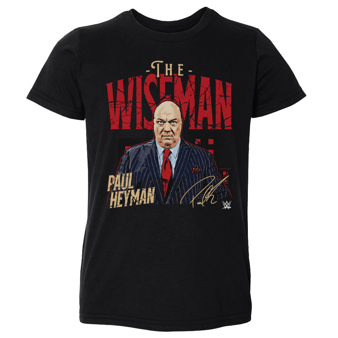 Paul Heyman Kids Toddler T-Shirt | 500 LEVEL