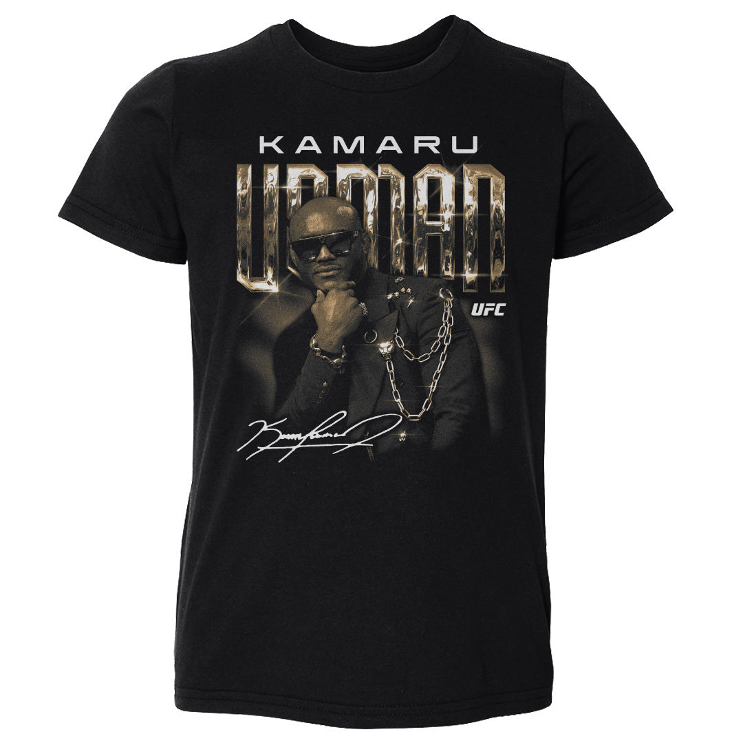 Kamaru Usman Kids Toddler T-Shirt | 500 LEVEL