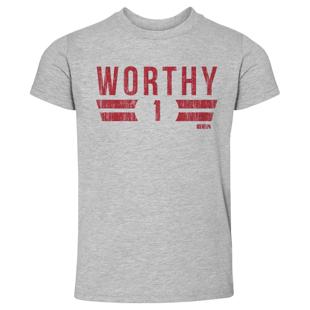 Xavier Worthy Kids Toddler T-Shirt | 500 LEVEL