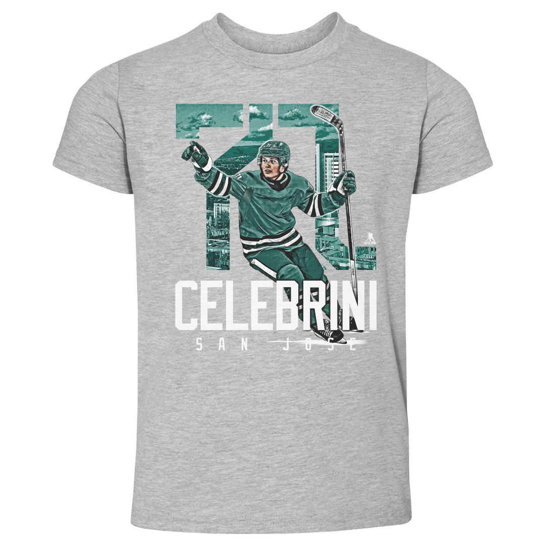 Macklin Celebrini Kids Toddler T-Shirt | 500 LEVEL