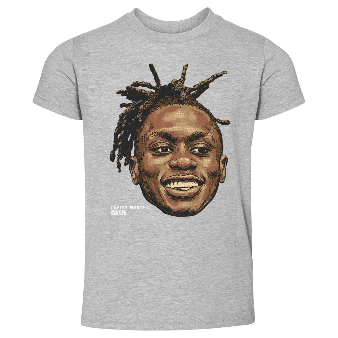 Xavier Worthy Kids Toddler T-Shirt | 500 LEVEL