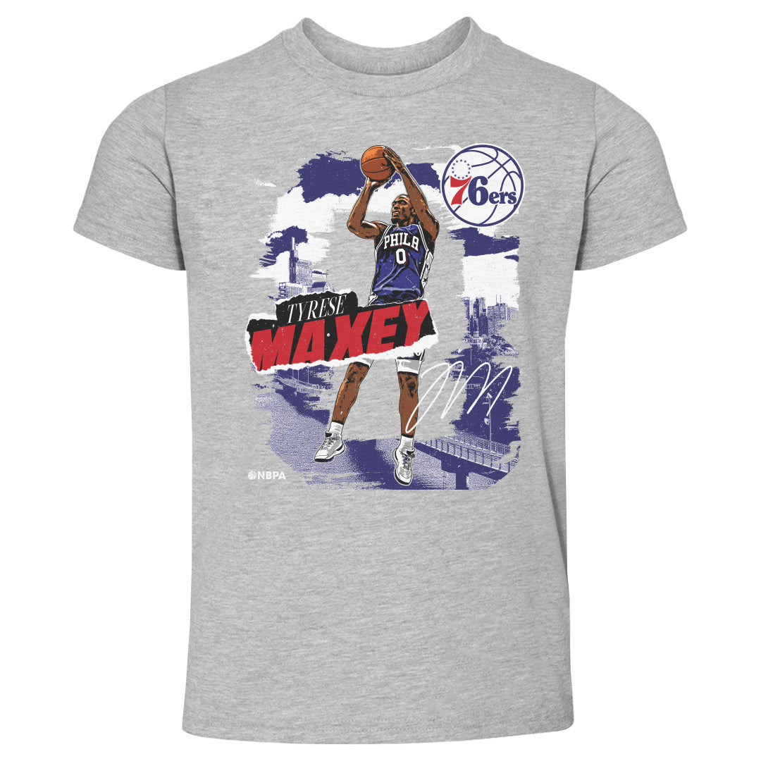 Tyrese Maxey Kids Toddler T-Shirt | 500 LEVEL