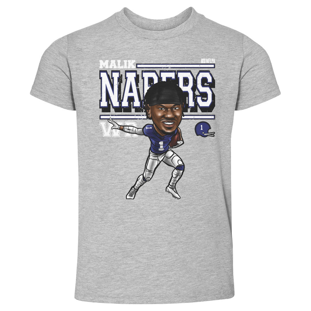 Malik Nabers Kids Toddler T-Shirt | 500 LEVEL