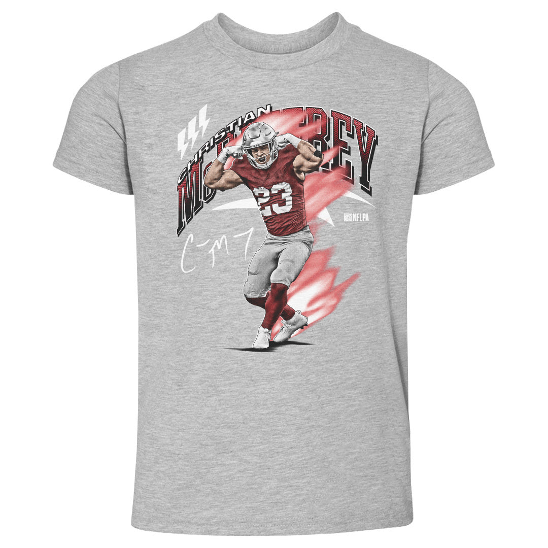 Christian McCaffrey Kids Toddler T-Shirt | 500 LEVEL