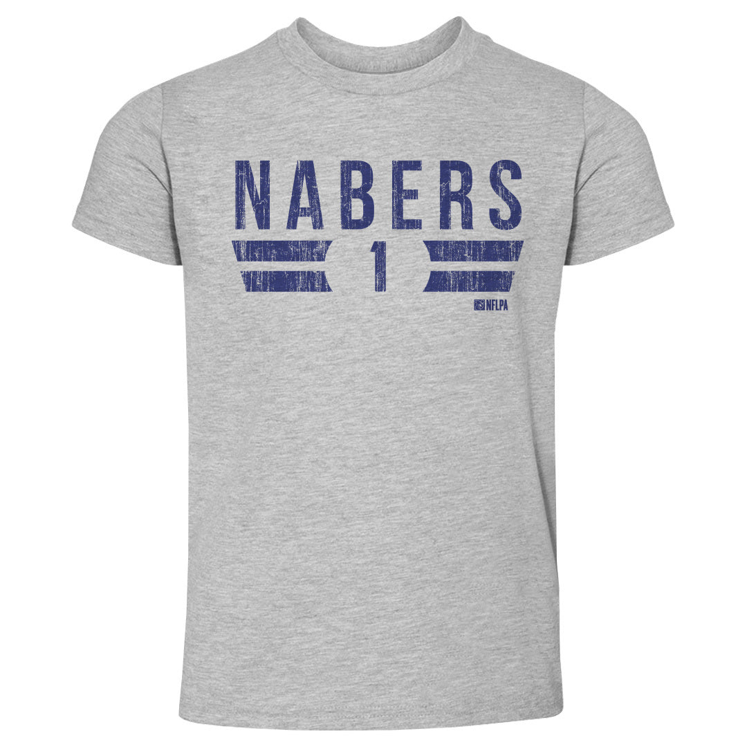 Malik Nabers Kids Toddler T-Shirt | 500 LEVEL