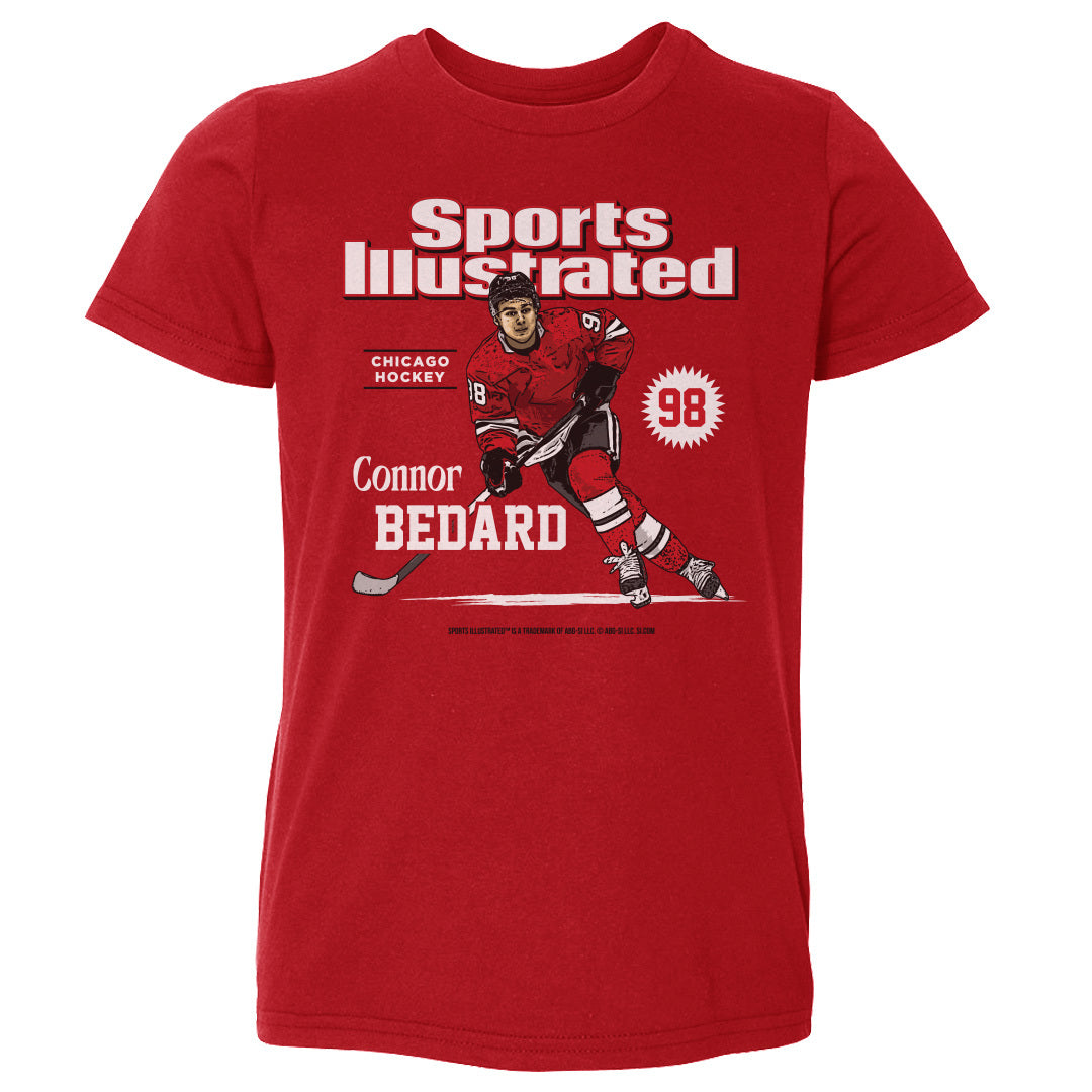 Connor Bedard Kids Toddler T-Shirt | 500 LEVEL