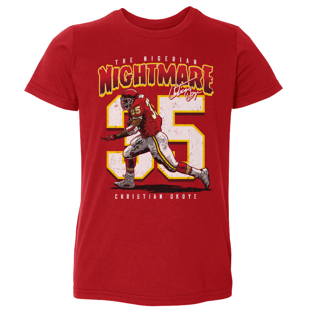 Christian Okoye Kids Toddler T-Shirt | 500 LEVEL