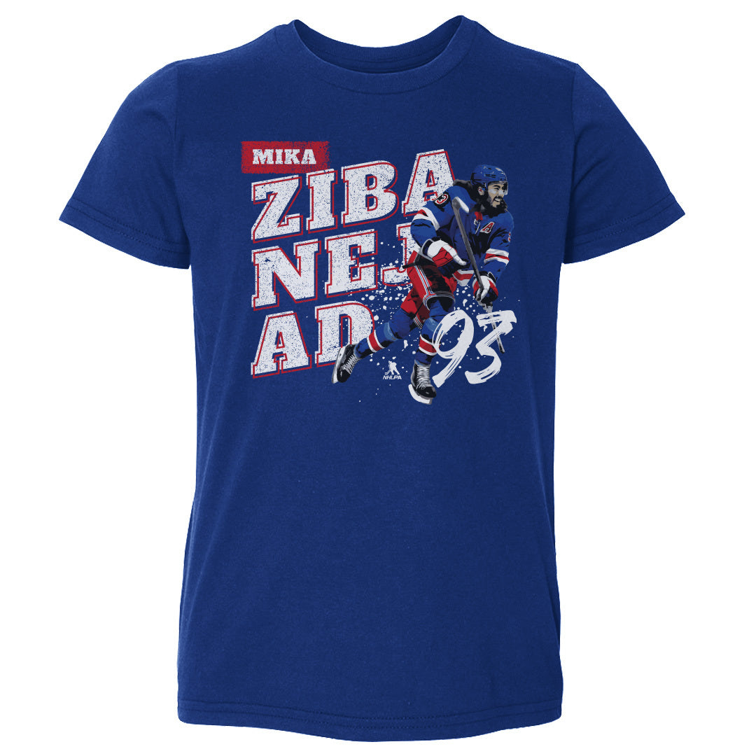 Mika Zibanejad Kids Toddler T-Shirt | 500 LEVEL