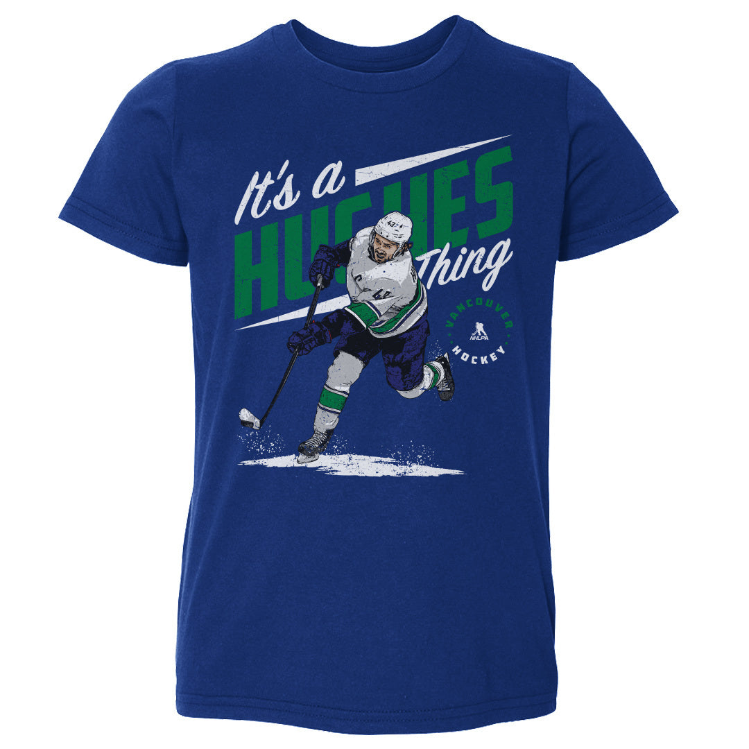 Quinn Hughes Kids Toddler T-Shirt | 500 LEVEL