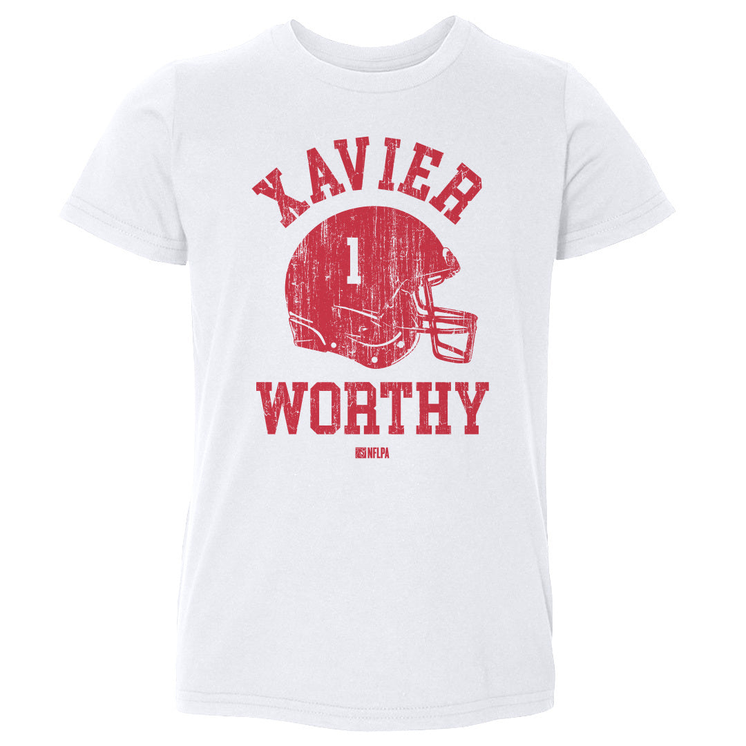 Xavier Worthy Kids Toddler T-Shirt | 500 LEVEL