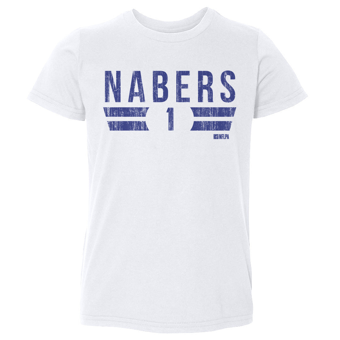 Malik Nabers Kids Toddler T-Shirt | 500 LEVEL