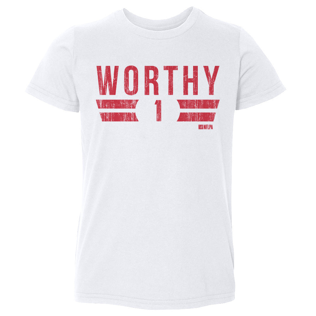 Xavier Worthy Kids Toddler T-Shirt | 500 LEVEL