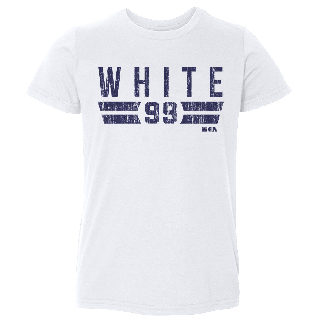 Keion White Kids Toddler T-Shirt | 500 LEVEL