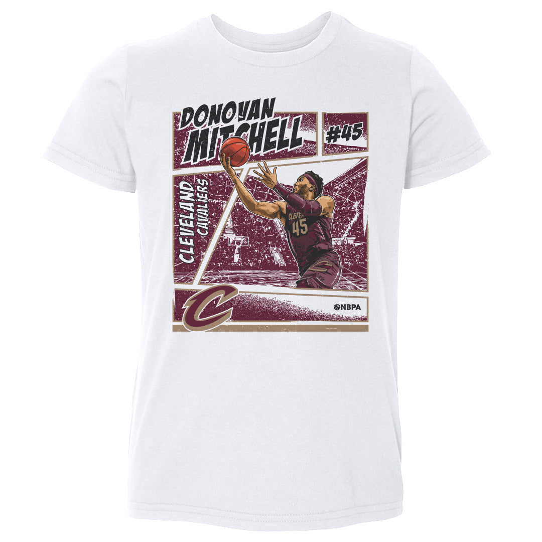 Donovan Mitchell Kids Toddler T-Shirt | 500 LEVEL