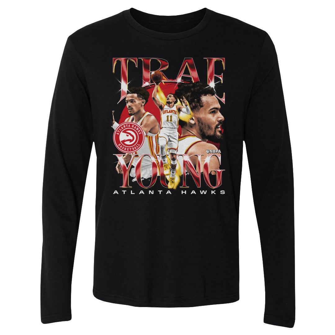 Trae Young Men&#39;s Long Sleeve T-Shirt | 500 LEVEL