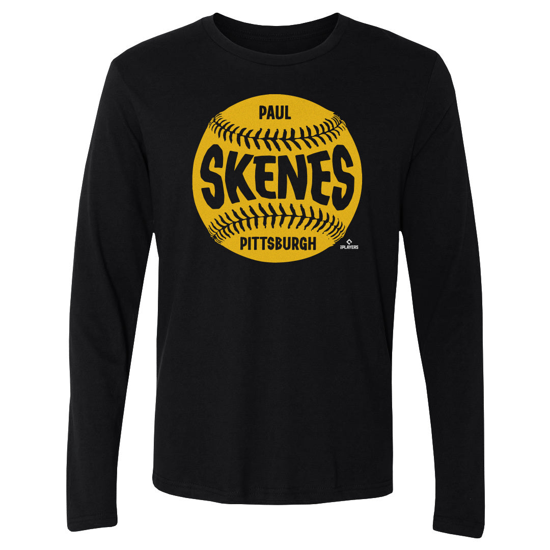 Paul Skenes Men&#39;s Long Sleeve T-Shirt | 500 LEVEL