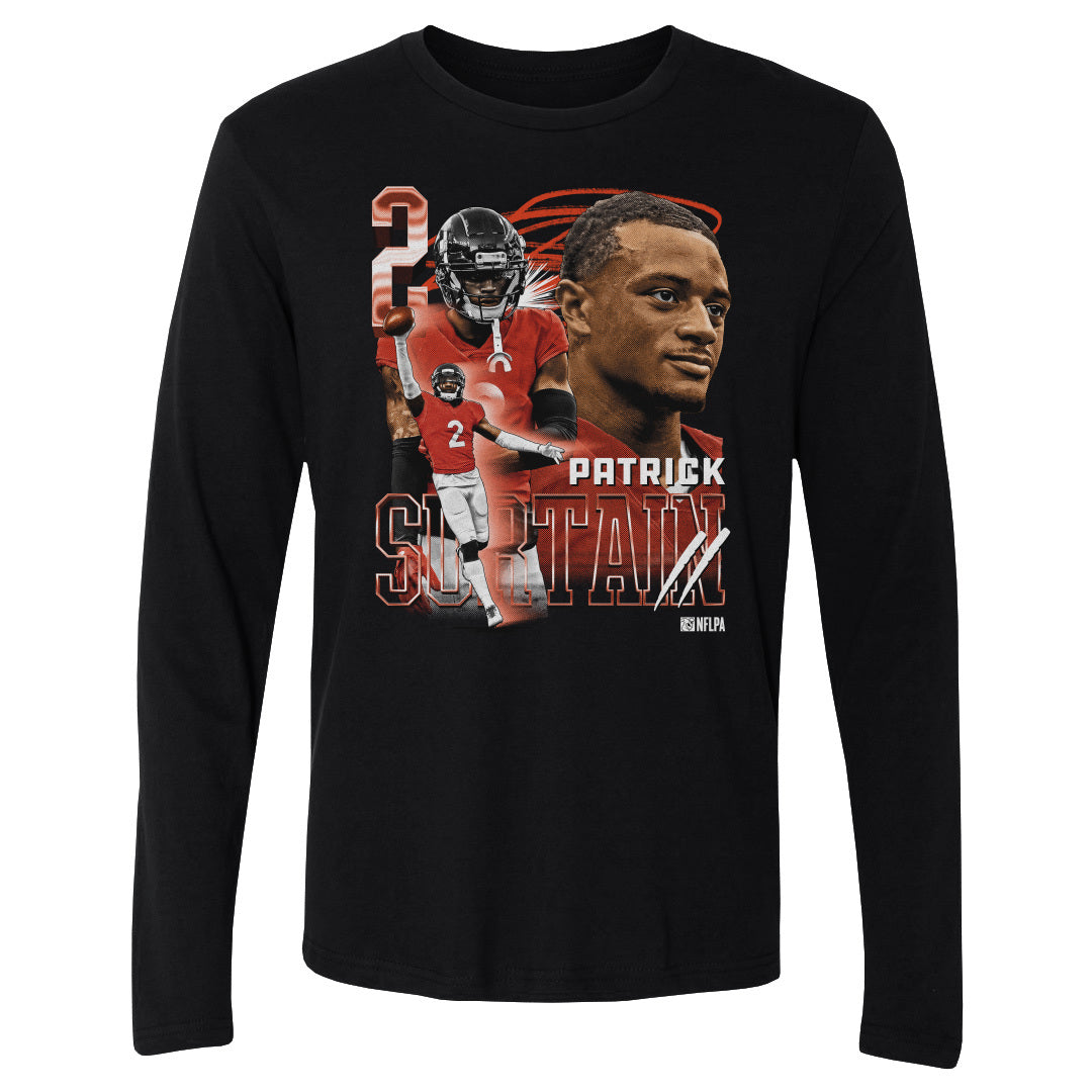 Patrick Surtain II Men&#39;s Long Sleeve T-Shirt | 500 LEVEL