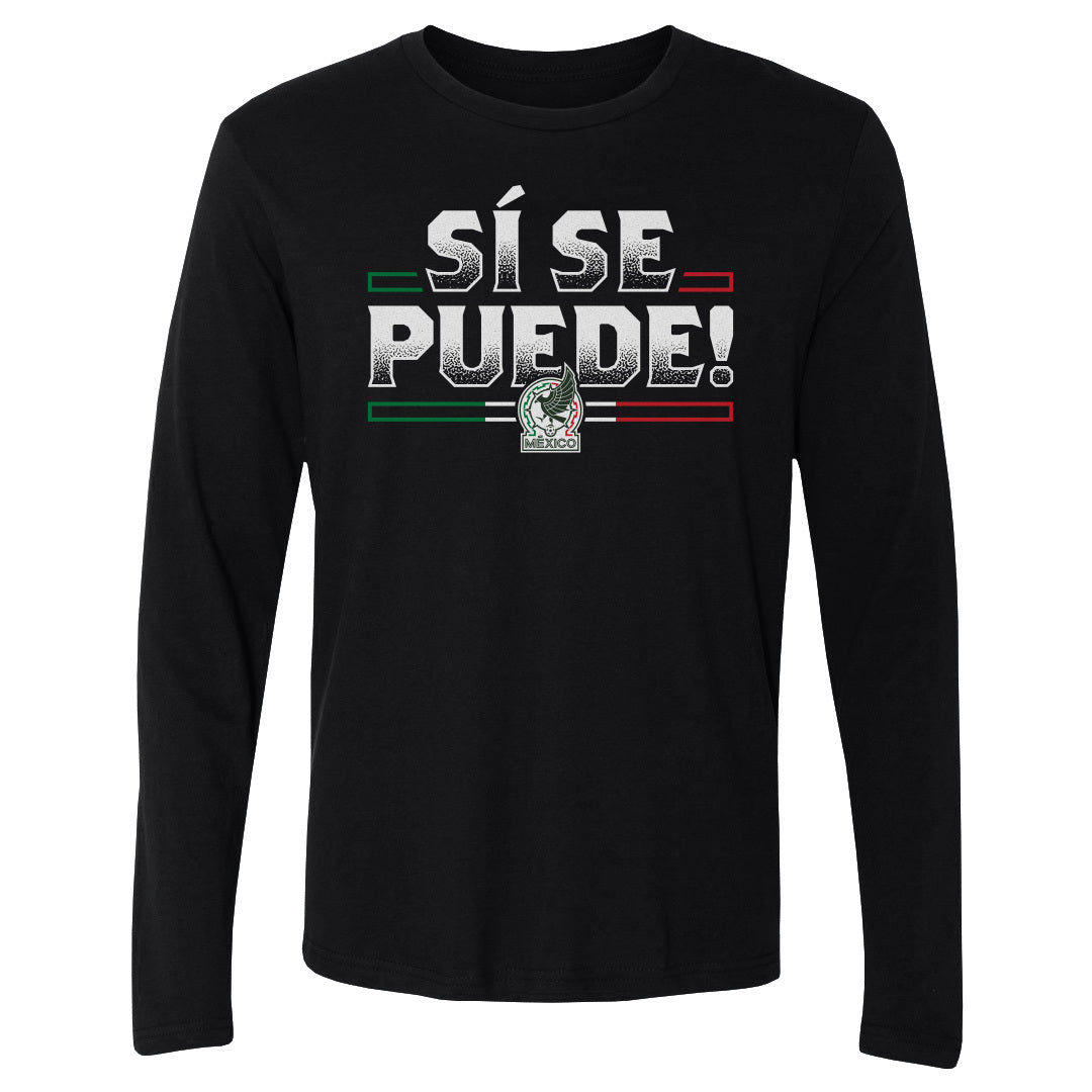 Mexico Men&#39;s Long Sleeve T-Shirt | 500 LEVEL