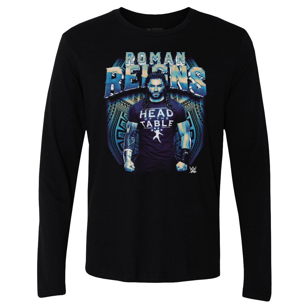 Roman Reigns Men&#39;s Long Sleeve T-Shirt | 500 LEVEL