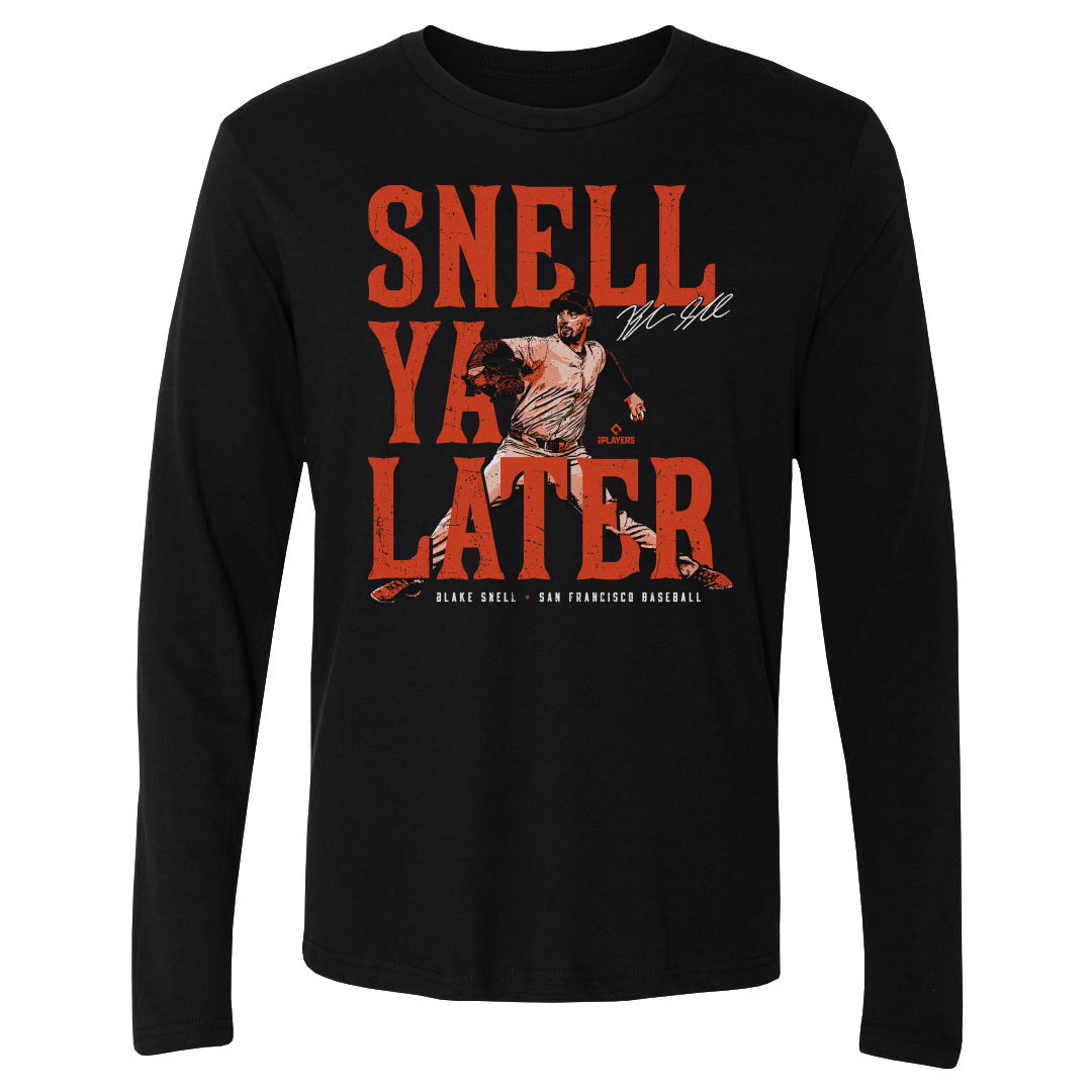 Blake Snell Men&#39;s Long Sleeve T-Shirt | 500 LEVEL