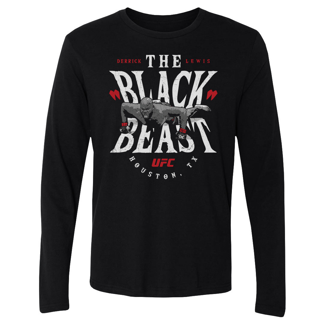 Derrick Lewis Men&#39;s Long Sleeve T-Shirt | 500 LEVEL