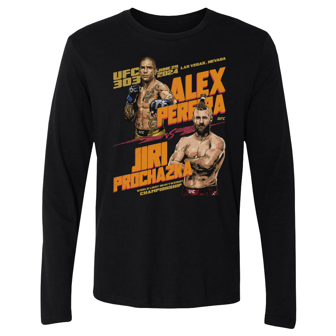 Alex Pereira Men&#39;s Long Sleeve T-Shirt | 500 LEVEL