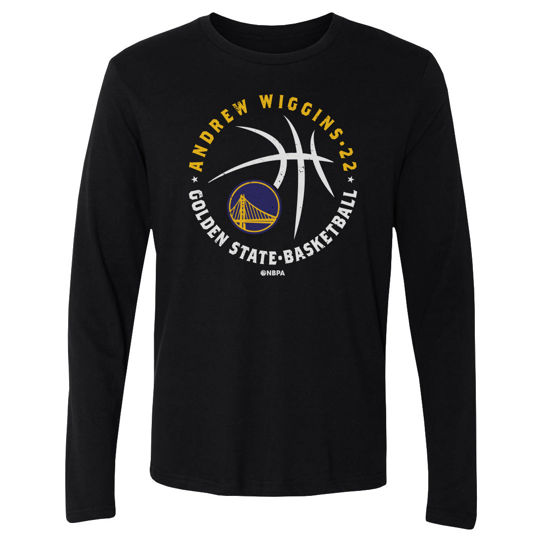 Andrew Wiggins Men&#39;s Long Sleeve T-Shirt | 500 LEVEL