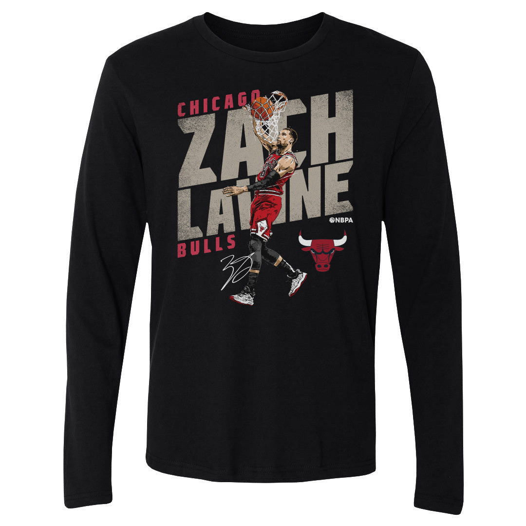 Zach LaVine Men&#39;s Long Sleeve T-Shirt | 500 LEVEL