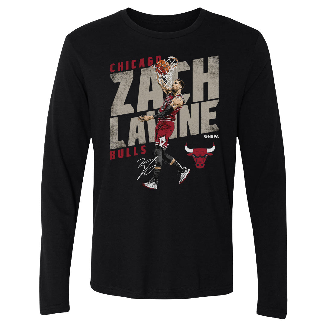 Zach LaVine Men&#39;s Long Sleeve T-Shirt | 500 LEVEL