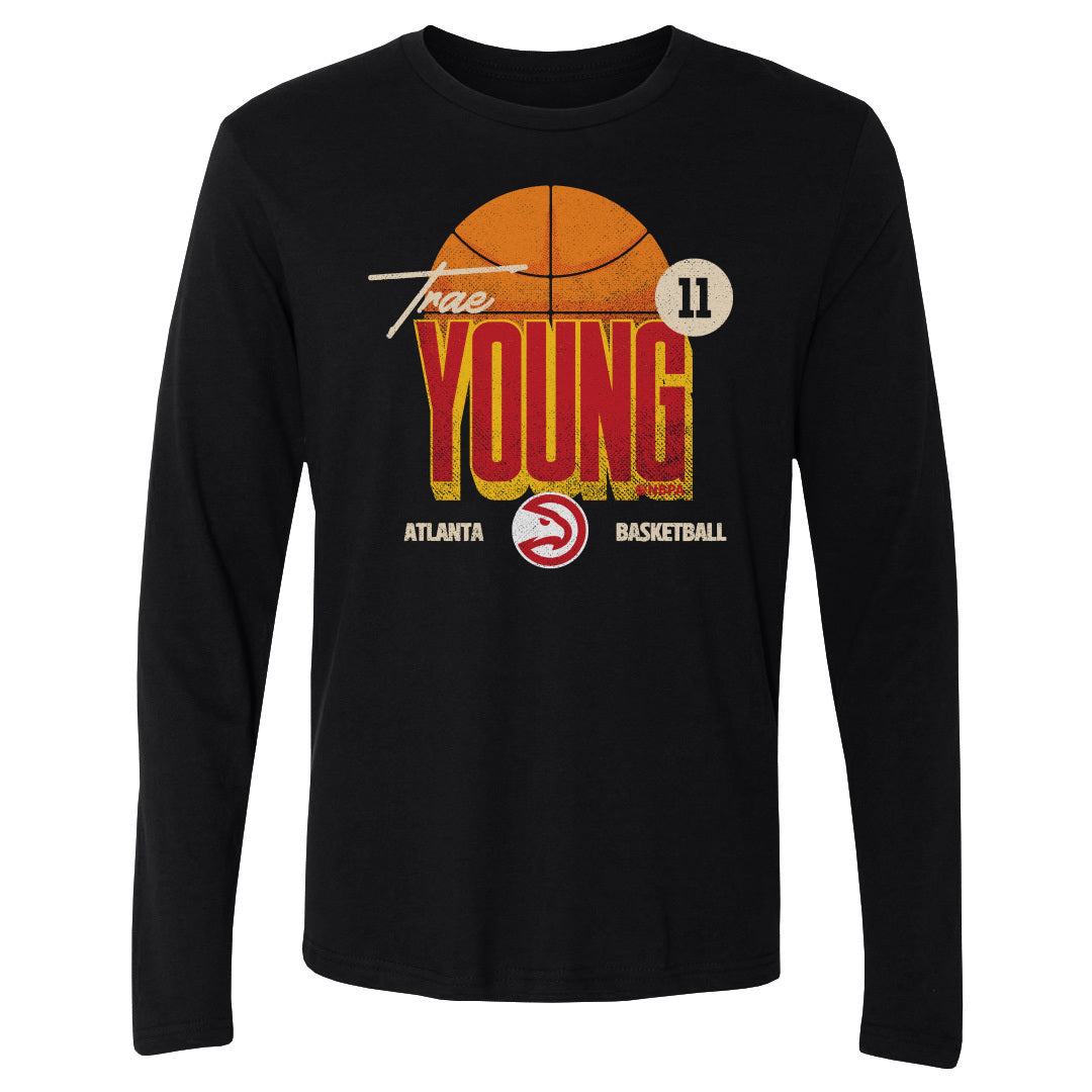Trae Young Men&#39;s Long Sleeve T-Shirt | 500 LEVEL