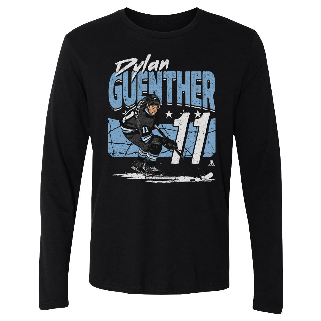 Dylan Guenther Men&#39;s Long Sleeve T-Shirt | 500 LEVEL