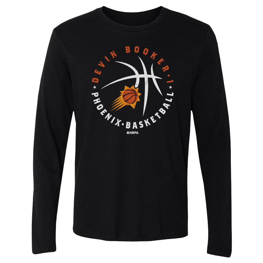 Devin Booker Men&#39;s Long Sleeve T-Shirt | 500 LEVEL