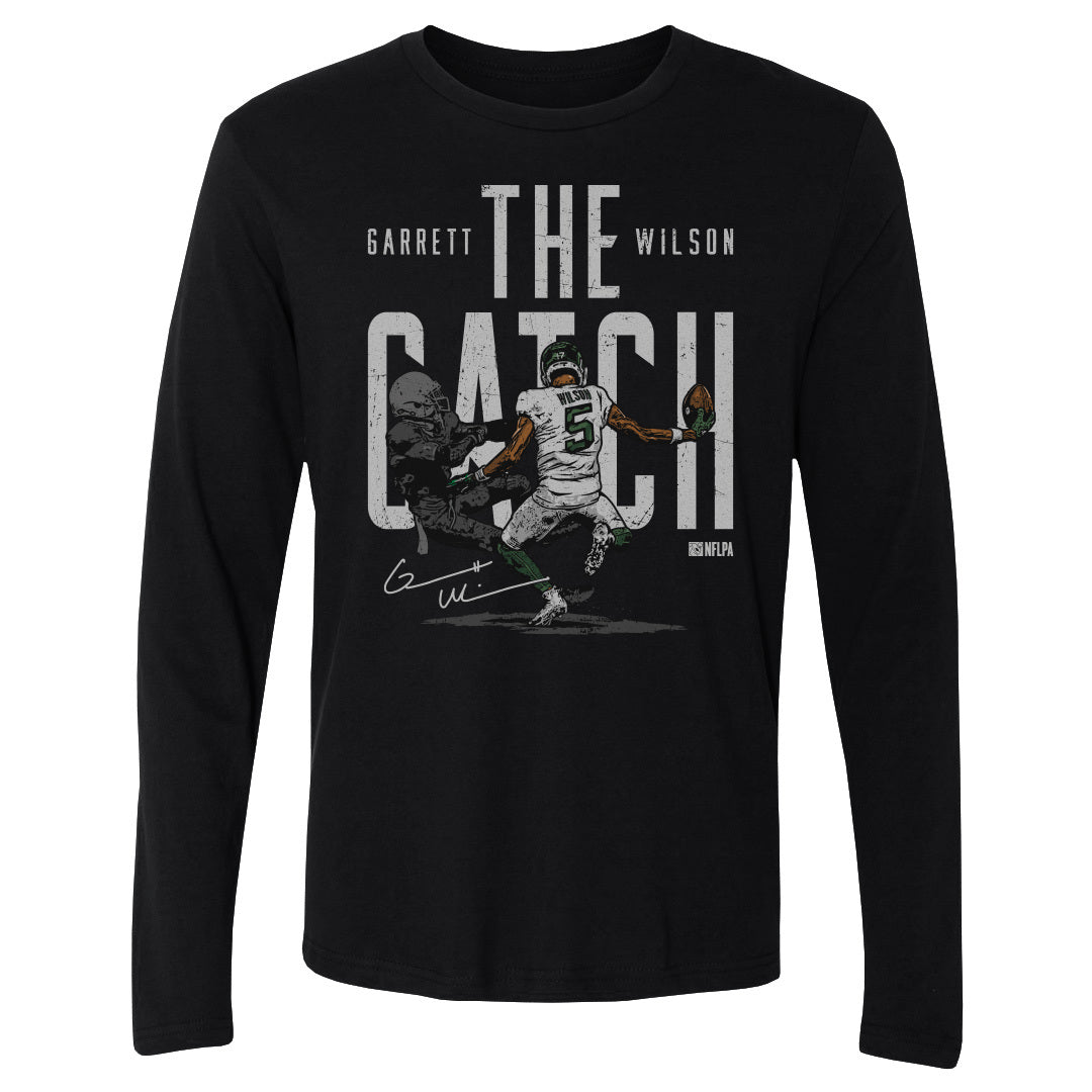 Garrett Wilson Men&#39;s Long Sleeve T-Shirt | 500 LEVEL