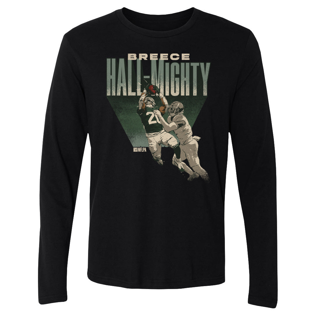 Breece Hall Men&#39;s Long Sleeve T-Shirt | 500 LEVEL