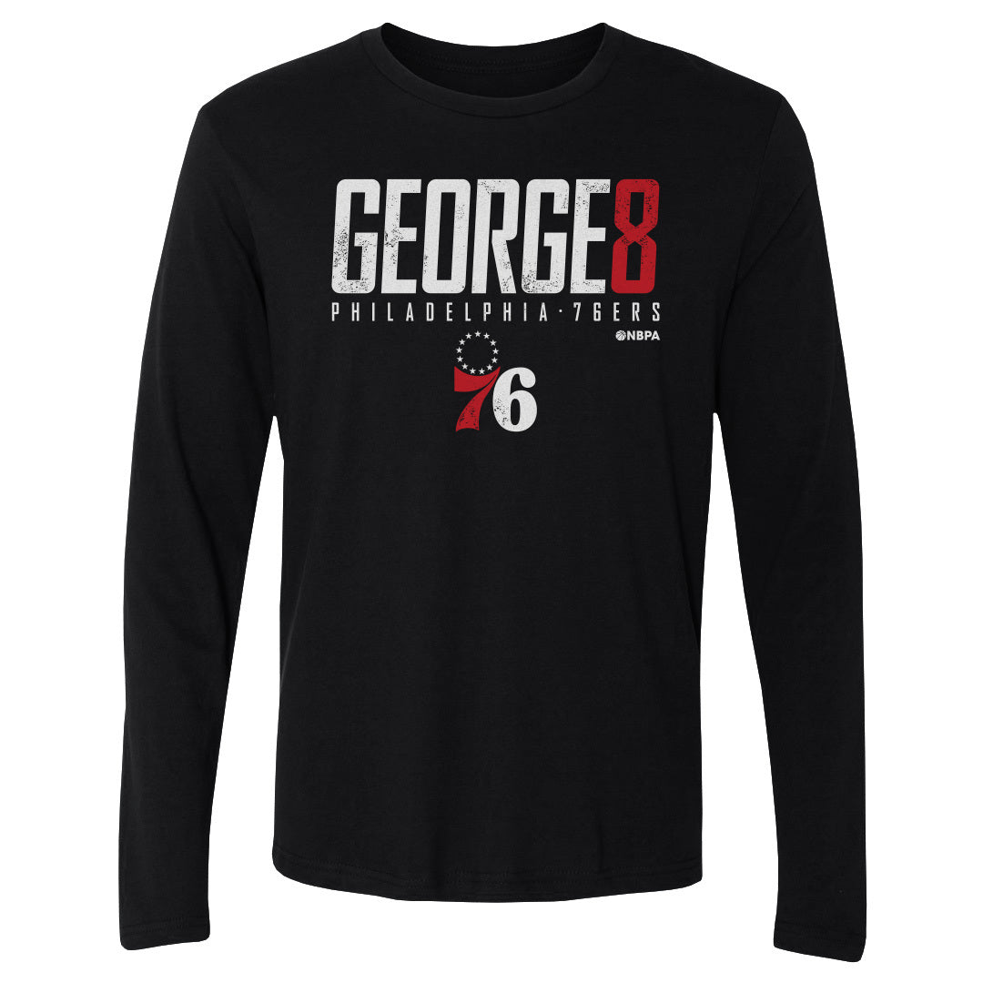 Paul George Men&#39;s Long Sleeve T-Shirt | 500 LEVEL