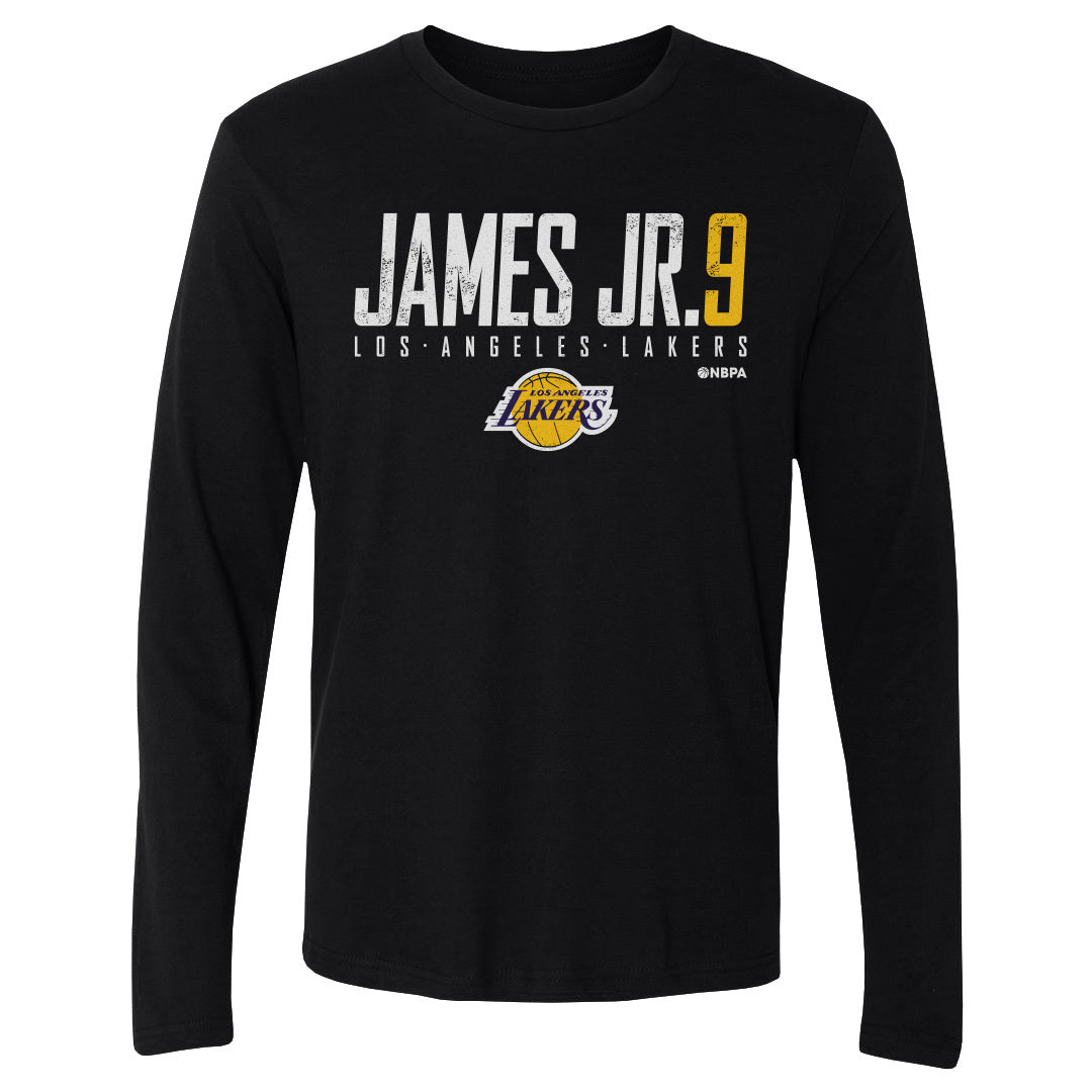 Bronny James Jr. Men&#39;s Long Sleeve T-Shirt | 500 LEVEL