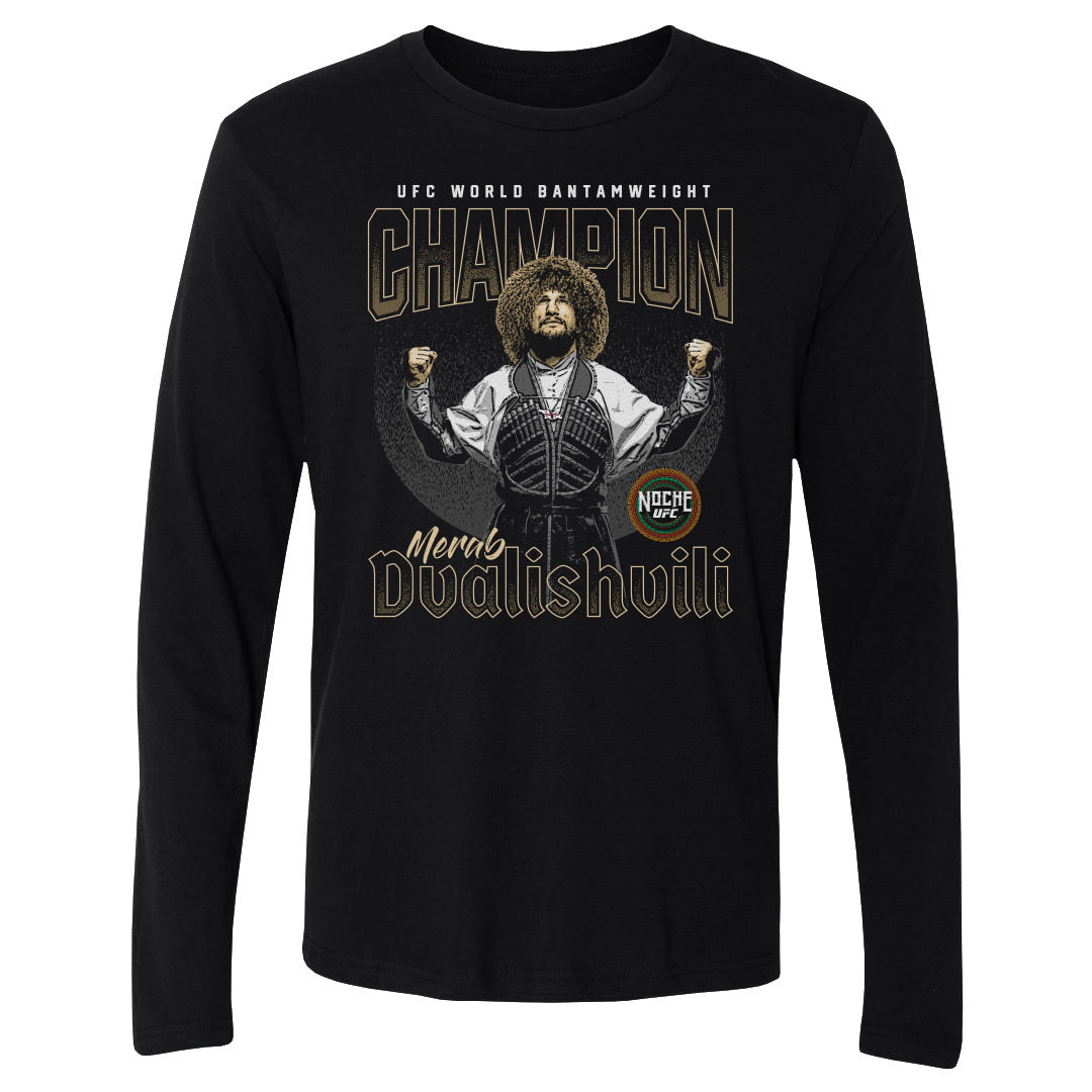 Merab Dvalishvili Men&#39;s Long Sleeve T-Shirt | 500 LEVEL