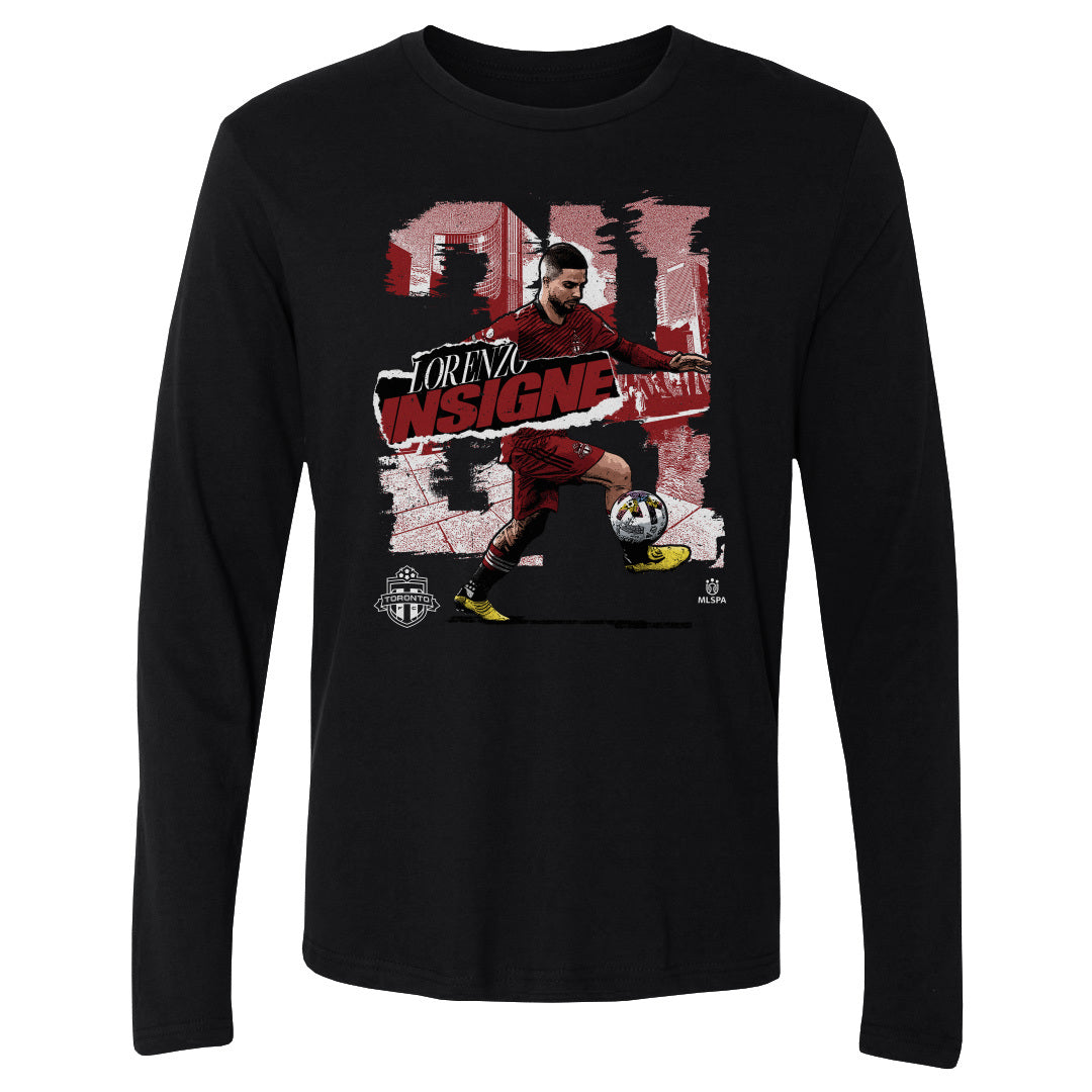 Lorenzo Insigne Men&#39;s Long Sleeve T-Shirt | 500 LEVEL