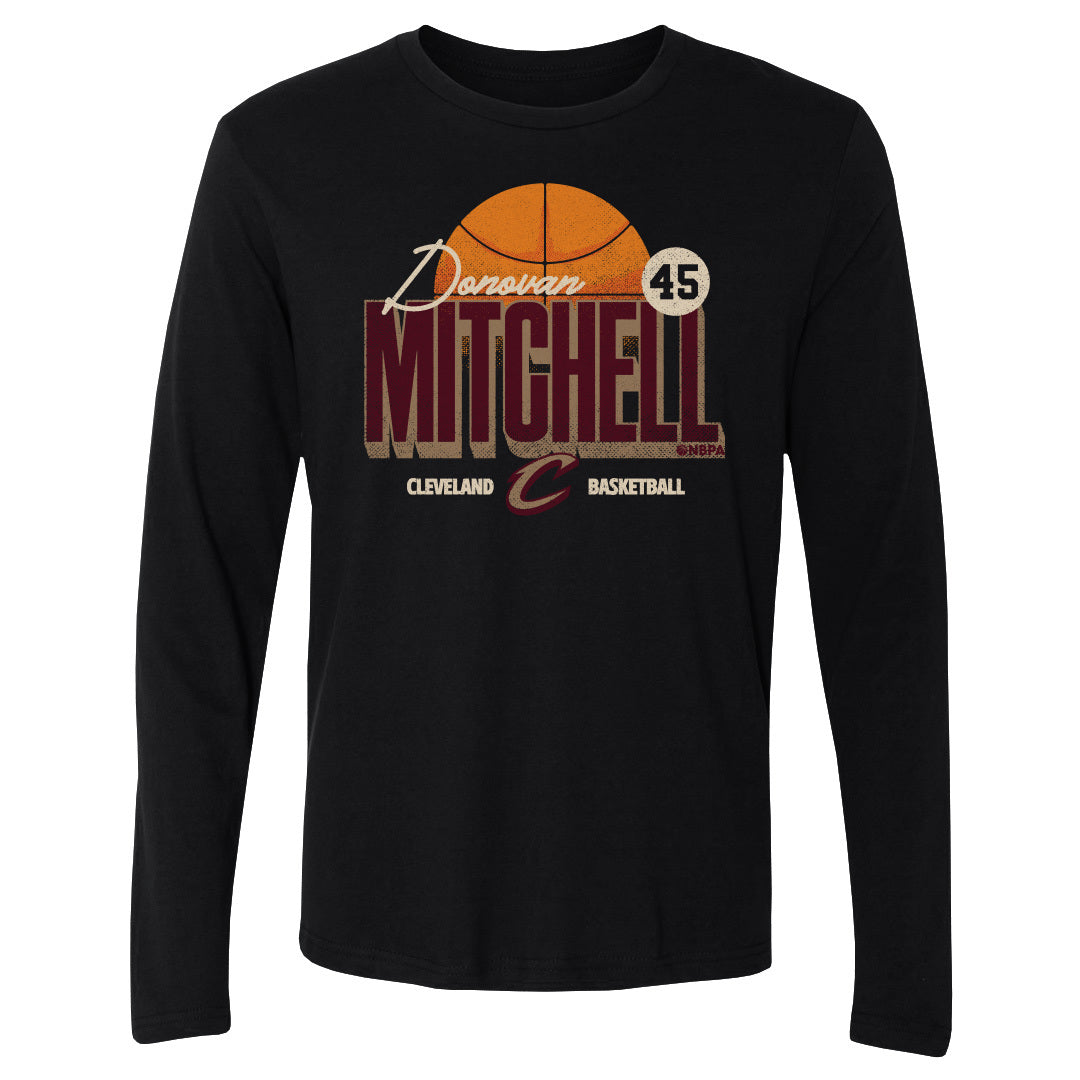 Donovan Mitchell Men&#39;s Long Sleeve T-Shirt | 500 LEVEL