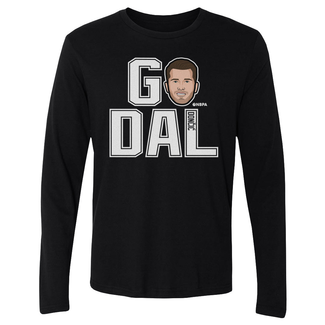 Luka Doncic Men&#39;s Long Sleeve T-Shirt | 500 LEVEL