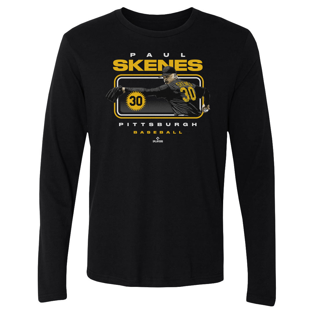 Paul Skenes Men&#39;s Long Sleeve T-Shirt | 500 LEVEL