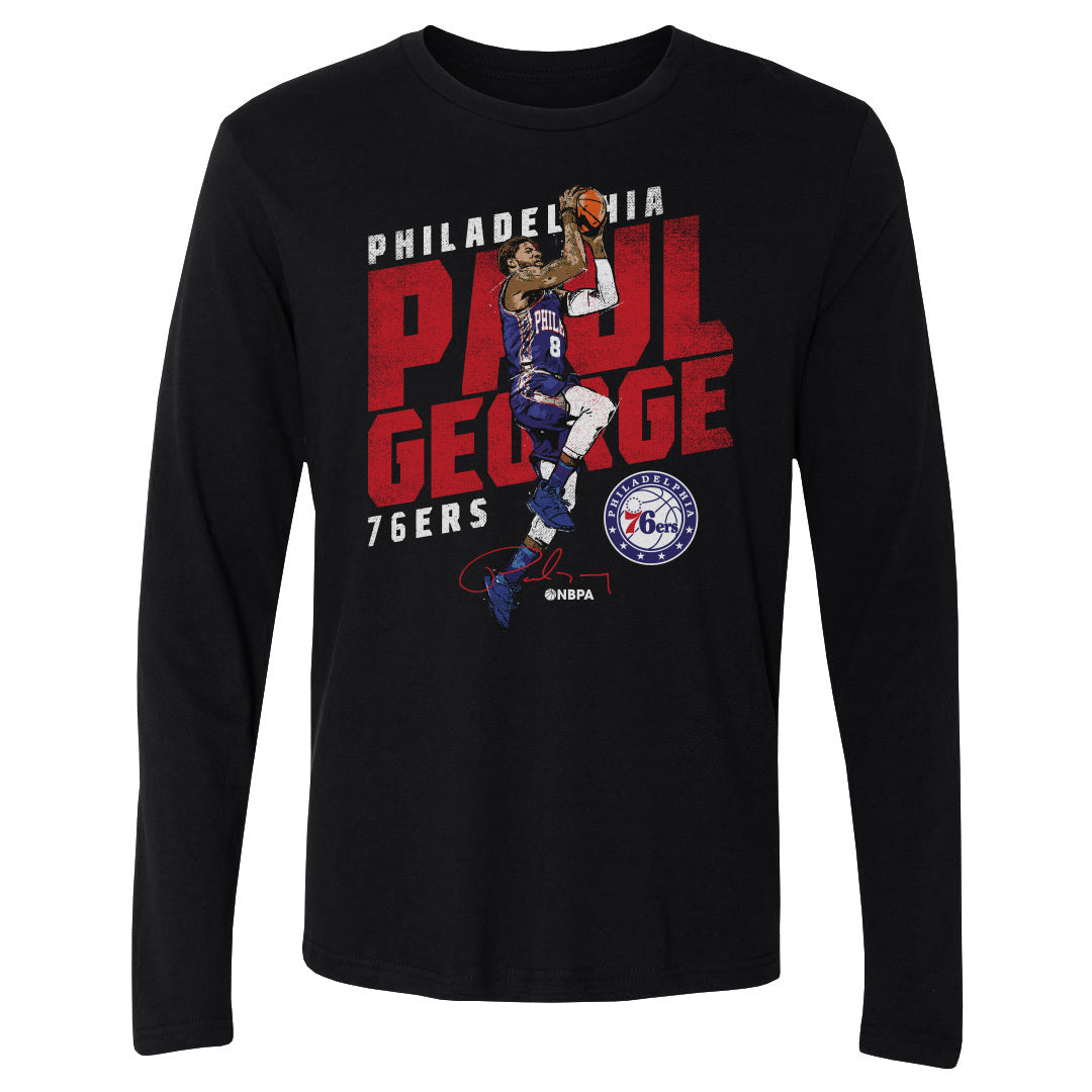 Paul George Men&#39;s Long Sleeve T-Shirt | 500 LEVEL