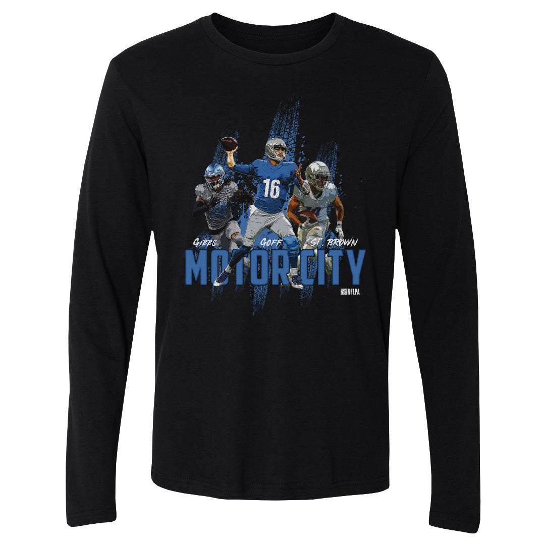 Detroit Men&#39;s Long Sleeve T-Shirt | 500 LEVEL