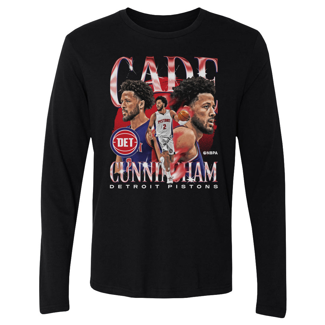 Cade Cunningham Men&#39;s Long Sleeve T-Shirt | 500 LEVEL