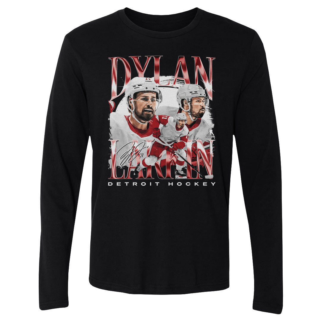 Dylan Larkin Men&#39;s Long Sleeve T-Shirt | 500 LEVEL