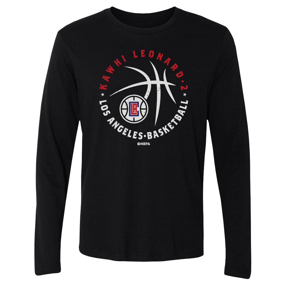 Kawhi Leonard Men&#39;s Long Sleeve T-Shirt | 500 LEVEL